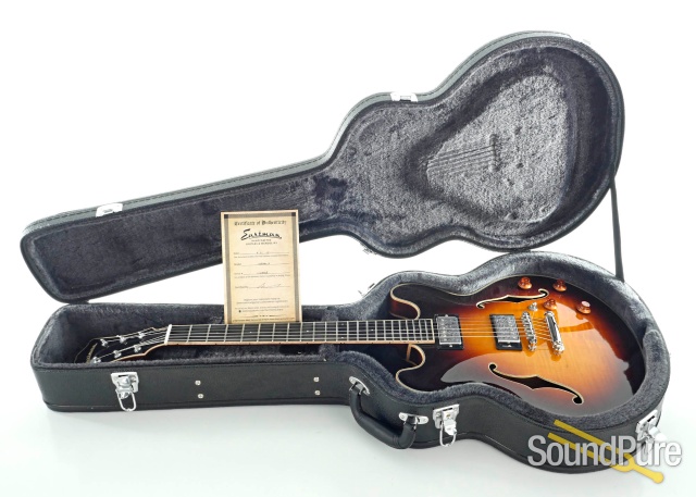 Eastman T185MX-CS Classic Sunburst Guitar #11145338 - Used — image 6