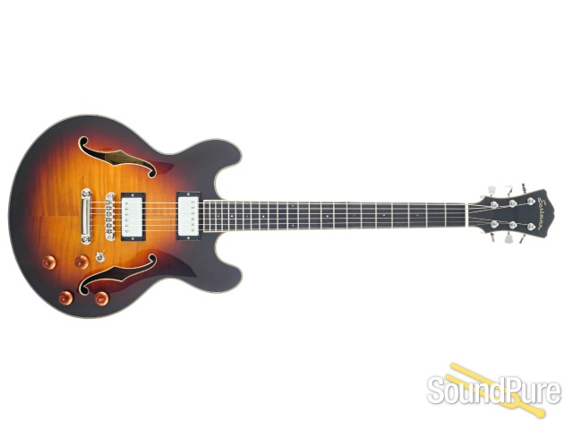 Eastman T185MX-CS Classic Sunburst Guitar #11145338 - Used — image 9