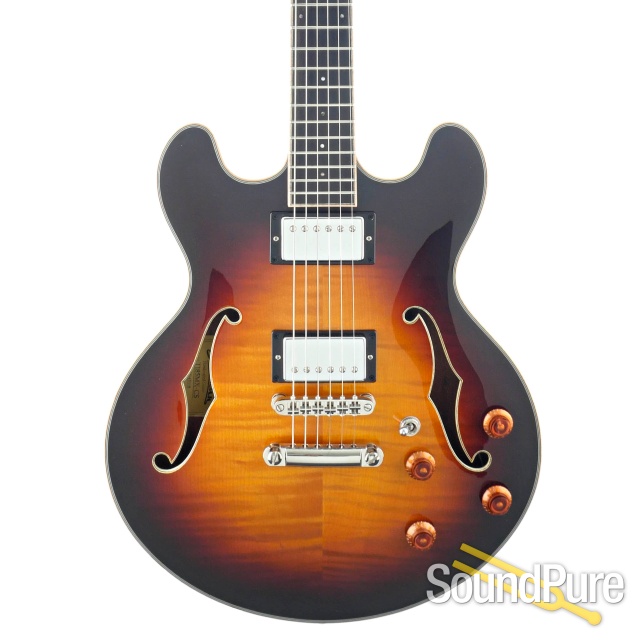 Eastman T185MX-CS Classic Sunburst Guitar #11145338 - Used — image 1