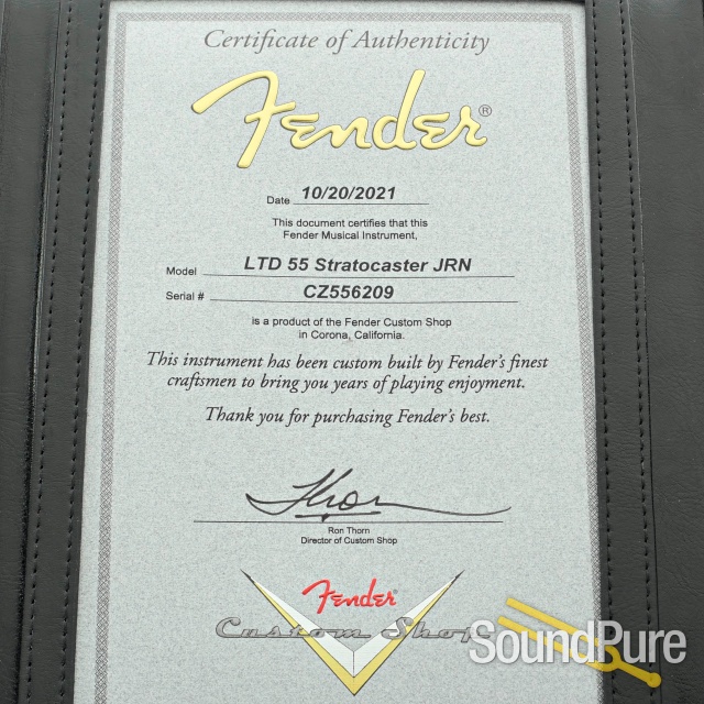 Fender CS Limited '55 Strat Journeyman #CZ556209 - Used — image 5