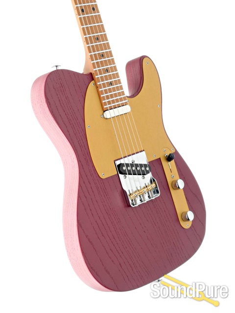 Suhr Andy Wood SS Signature Modern T Iron Red #68925 — image 2