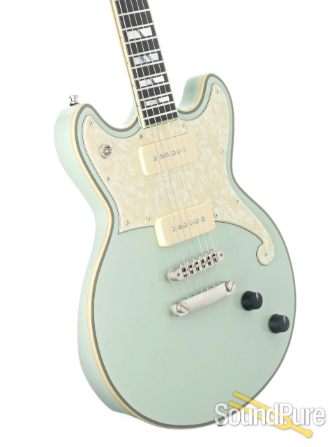 D'Angelico Deluxe Brighton LE Sage Guitar #W2110102 - Used — image 2