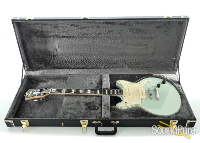D'Angelico Deluxe Brighton LE Sage Guitar #W2110102 - Used — image 4