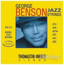 Thomastik-Infeld GB114 Heavy George Benson Custom Flatwound