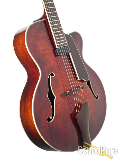 Eastman AR605CE Sunburst Archtop Guitar #110512435 - Used — image 2