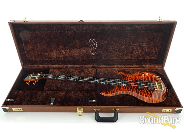 PRS GG Bass Private Stock "Tiger Stripe" #11-EB00568 - Used — image 6