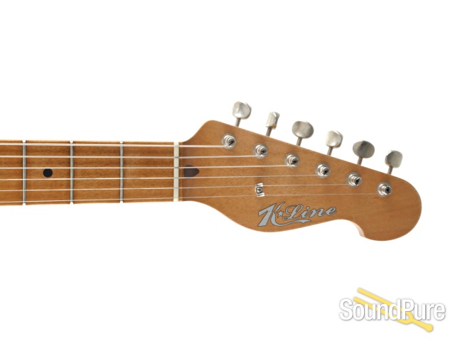 K-Line Springfield Sunburst Electric Guitar #020219 - Used — image 8