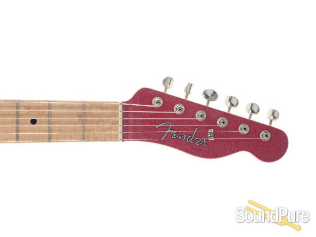 Fender CS Red Sparkle Telecaster Guitar #CN96185 - Used — image 8