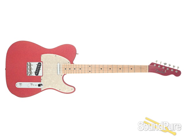 Fender CS Red Sparkle Telecaster Guitar #CN96185 - Used — image 9