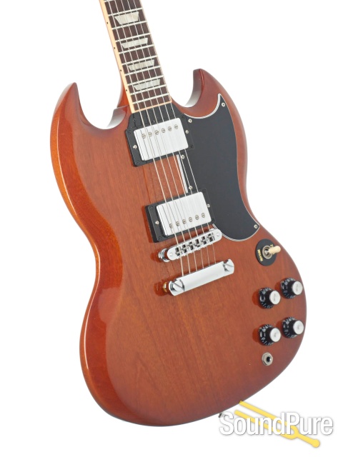Gibson SG Standard Natural Burst Guitar #108630380 - Used — image 2