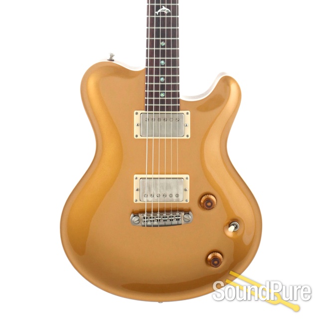 Nik Huber Dolphin II Goldtop Electric Guitar #13723 - Used — image 1