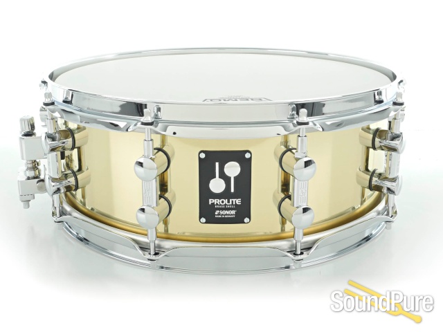 Sonor 14x5 Prolite Brass Snare Drum — image 1