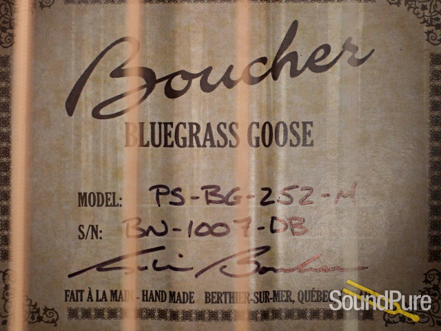 Boucher PS-BG-252-M Acoustic Guitar #BN-1007-DB — image 2