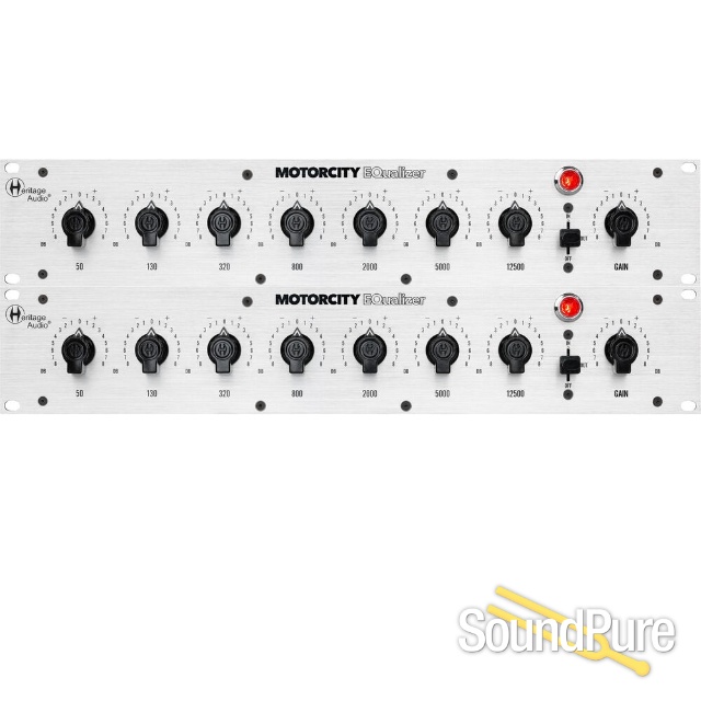 Heritage Audio MOTORCITY EQualizer Stereo Passive EQ