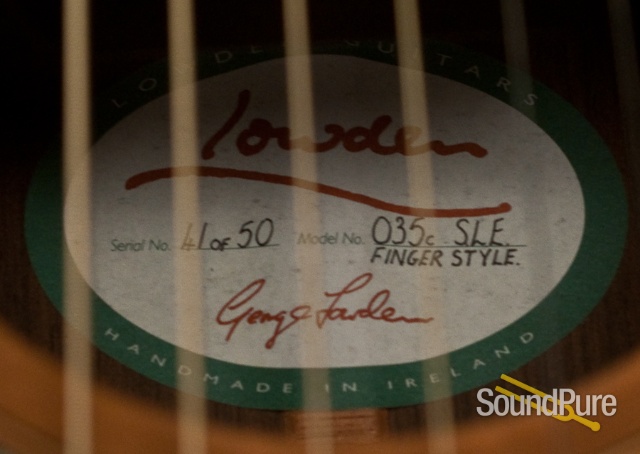 Lowden 0-35c SLE Fingerstyle Acoustic Guitar - USED — image 4