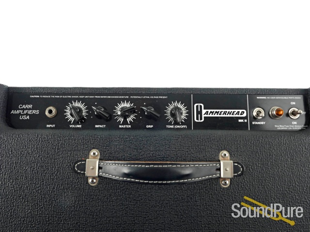 Carr Amplifiers Hammerhead MKII 1x12 Combo, Black - Used — image 2