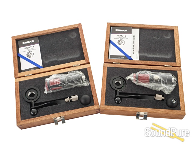 Shure KSM313/NE with Roswellite Ribbon Pair - Used — image 4