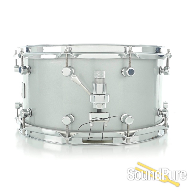 Trick 6.5x14 Aluminum Snare Drum-Pewter — image 2