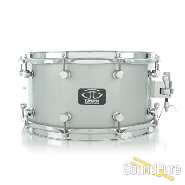 Trick 6.5x14 Aluminum Snare Drum-Pewter