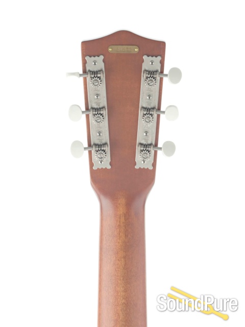 National Raw Steel Resonator 14 Fret Guitar #24672 — image 6