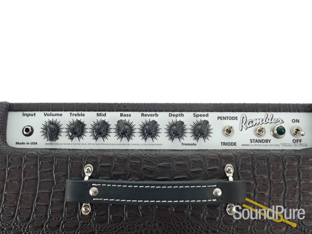 Carr Amplifiers Rambler 28W 1x12 Combo Amp - Brown Gator — image 2