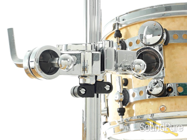 Sonor 4pc Designer Maple Light Drum Set- Birdseye Natural — image 14