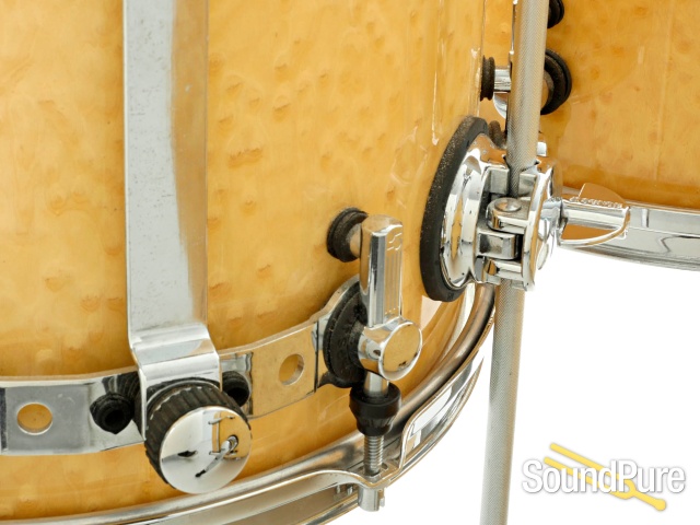 Sonor 4pc Designer Maple Light Drum Set- Birdseye Natural — image 18