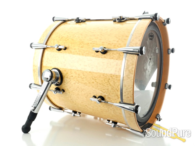Sonor 4pc Designer Maple Light Drum Set- Birdseye Natural — image 8