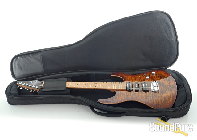 Suhr Modern Black/Bengal Burst Electric Guitar #68904 — image 4