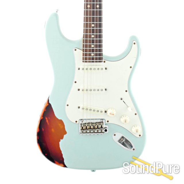 Suhr Traditional S Sonic Blue Electric Guitar #JS8J6T - Used — image 1