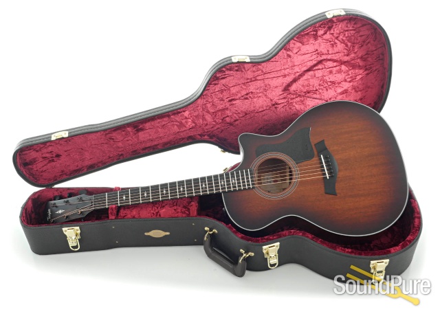 Taylor 324ce Mahogany Acoustic Guitar #1101299048 - Used — image 5