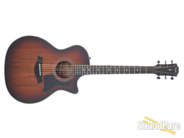 Taylor 324ce Mahogany Acoustic Guitar #1101299048 - Used — image 9