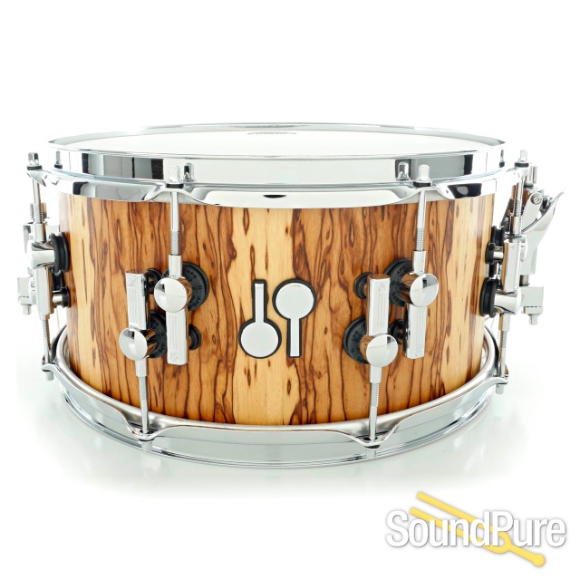 Sonor 6.5x13 SQ2 Medium Maple Snare Drum- African Marble — image 1
