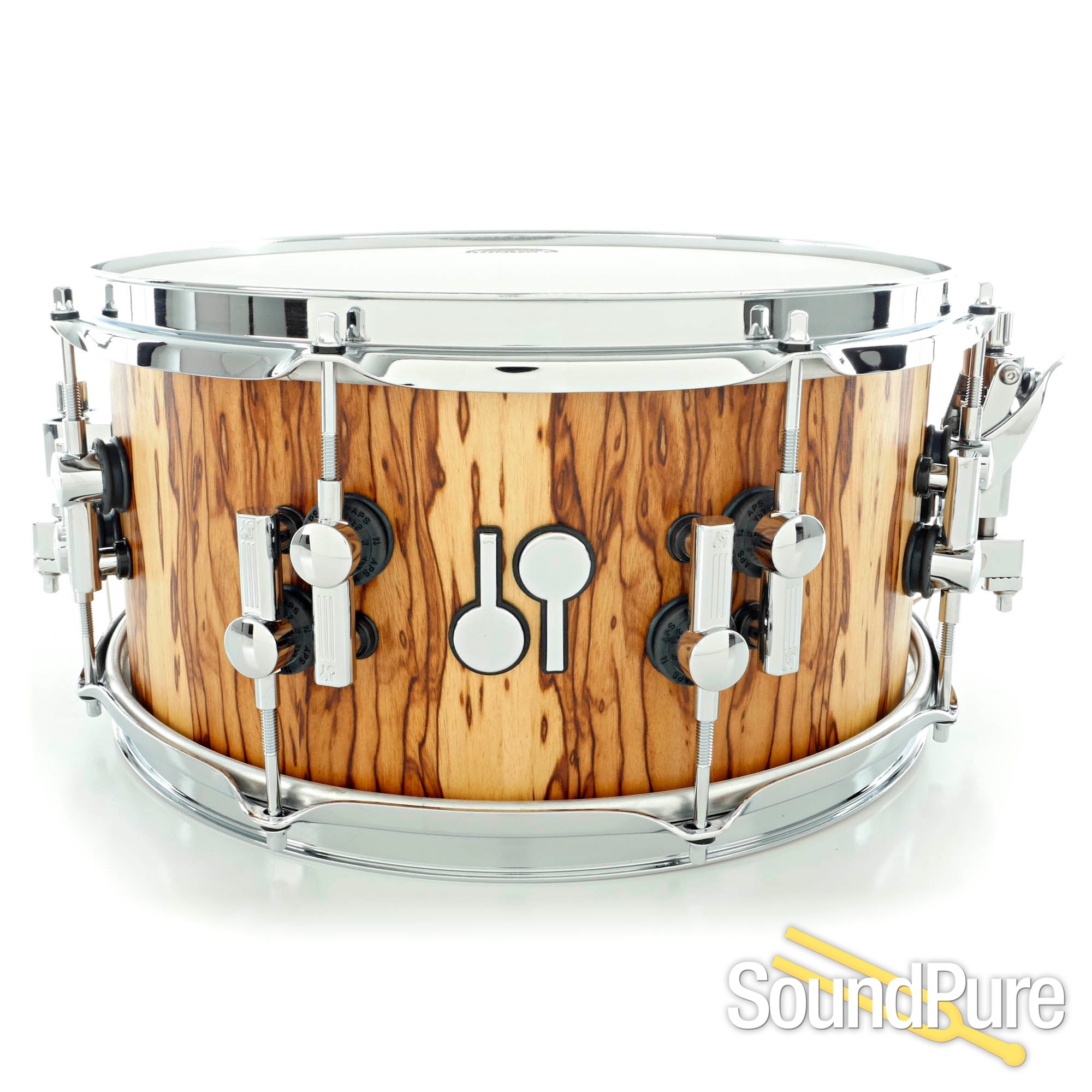 Sonor 6.5x13 SQ2 Medium Maple Snare Drum- African Marble