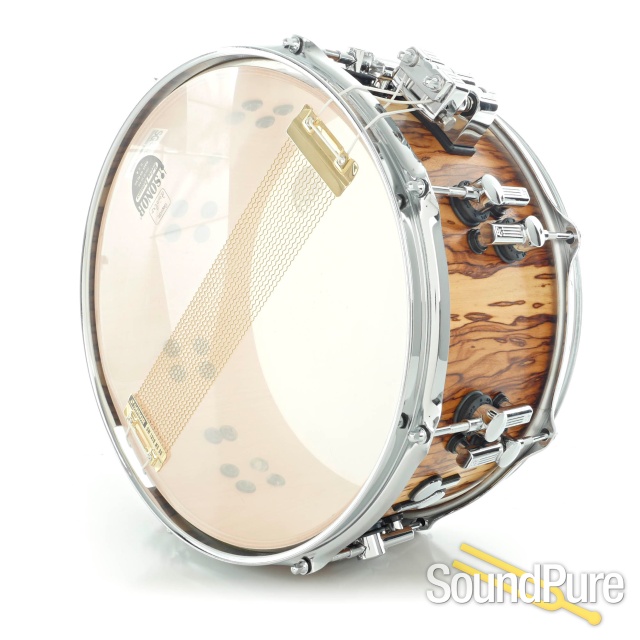 Sonor 6.5x SQ2 Medium Maple Snare Drum  African Marble