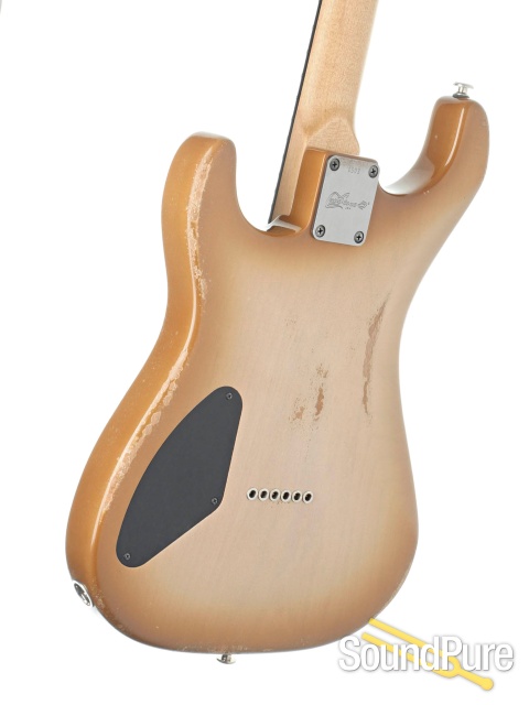 Luxxtone El Machete Latte Burst Electric Guitar #503 - Used — image 3