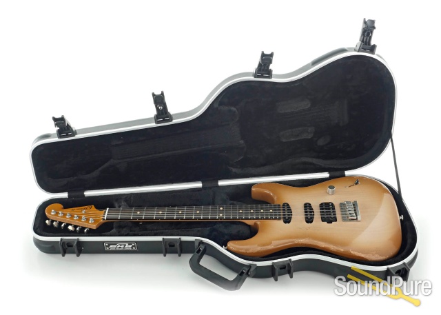 Luxxtone El Machete Latte Burst Electric Guitar #503 - Used — image 4