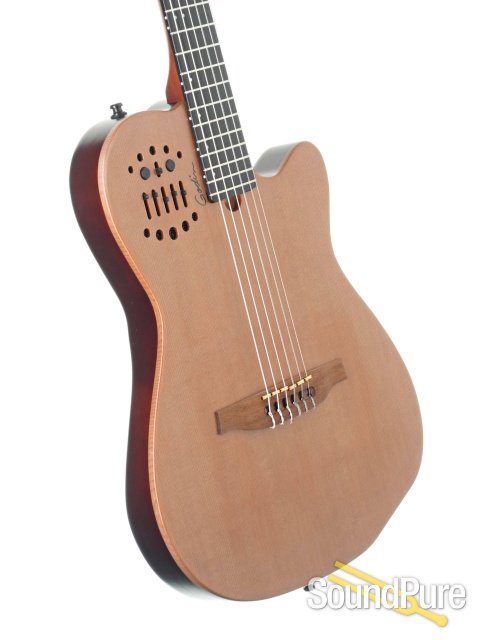 Godin ACS Cedar Natural SG S Hybrid Guitar #14424103 - Used — image 2