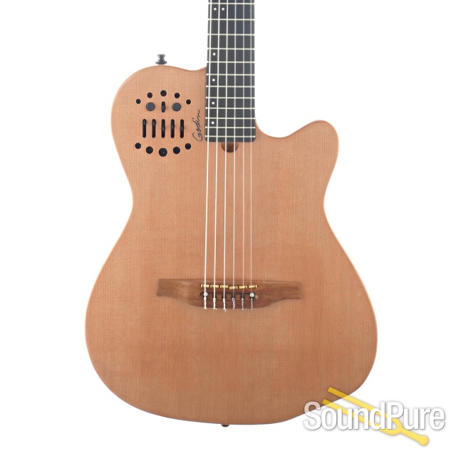 Godin ACS Cedar Natural SG S Hybrid Guitar #14424103 - Used — image 1