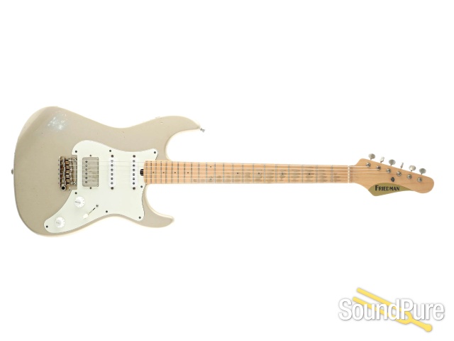 Friedman Vintage S Antique Silver Guitar #1018-881 - Used — image 9