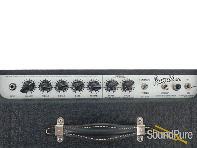 Carr Amplifiers Rambler 28W 1x12 Combo Amp Black - Used — image 2