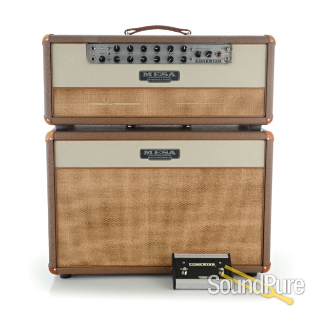 Mesa Boogie Lone Star Amp Head and 2x12' Cabinet - Used — image 1