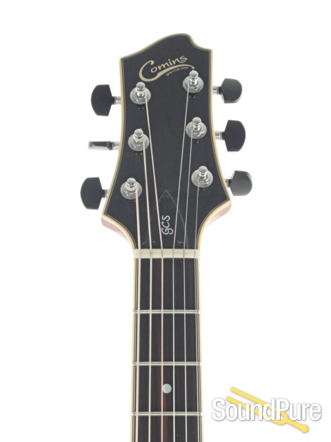 Comins GCS-1ES Vintage Blonde Semi-Hollow Electric #112305 — image 7