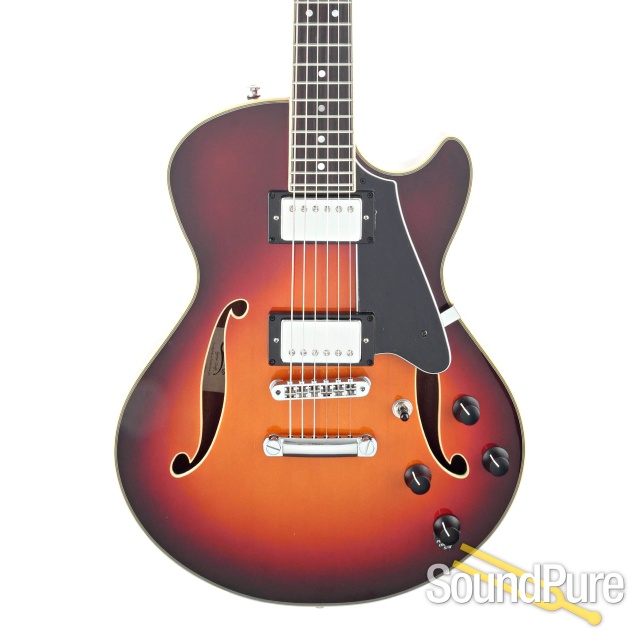 Comins GCS-1ES Autumn Burst Semi-Hollow Guitar #112304 — image 1