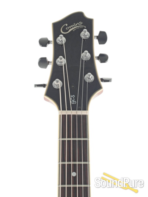 Comins GCS-1ES Autumn Burst Semi-Hollow Guitar #112304 — image 7