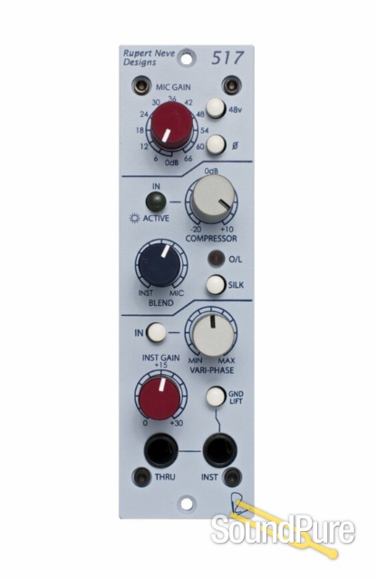 Rupert Neve Designs 517 - 500 Series DI/Pre/Comp