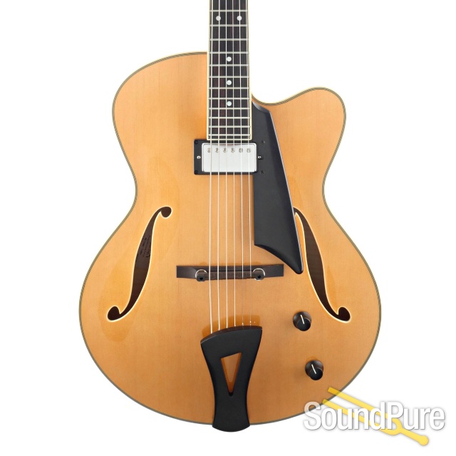 Comins GCS-16-1 Vintage Blonde Archtop Guitar #118203 — image 1