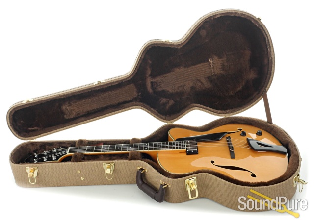 Comins GCS-16-1 Vintage Blonde Archtop Guitar #118203 — image 4