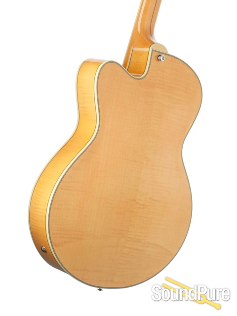 Comins GCS-16-1 Vintage Blonde Archtop Guitar #118203 — image 5