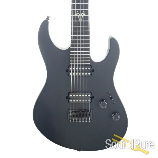 Suhr MS-BS7 Black 7-String Electric Guitar #JST9M2P - Used — image 1